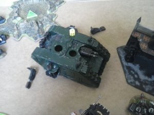  Finally the Havocs manage to destroy the landraider... 